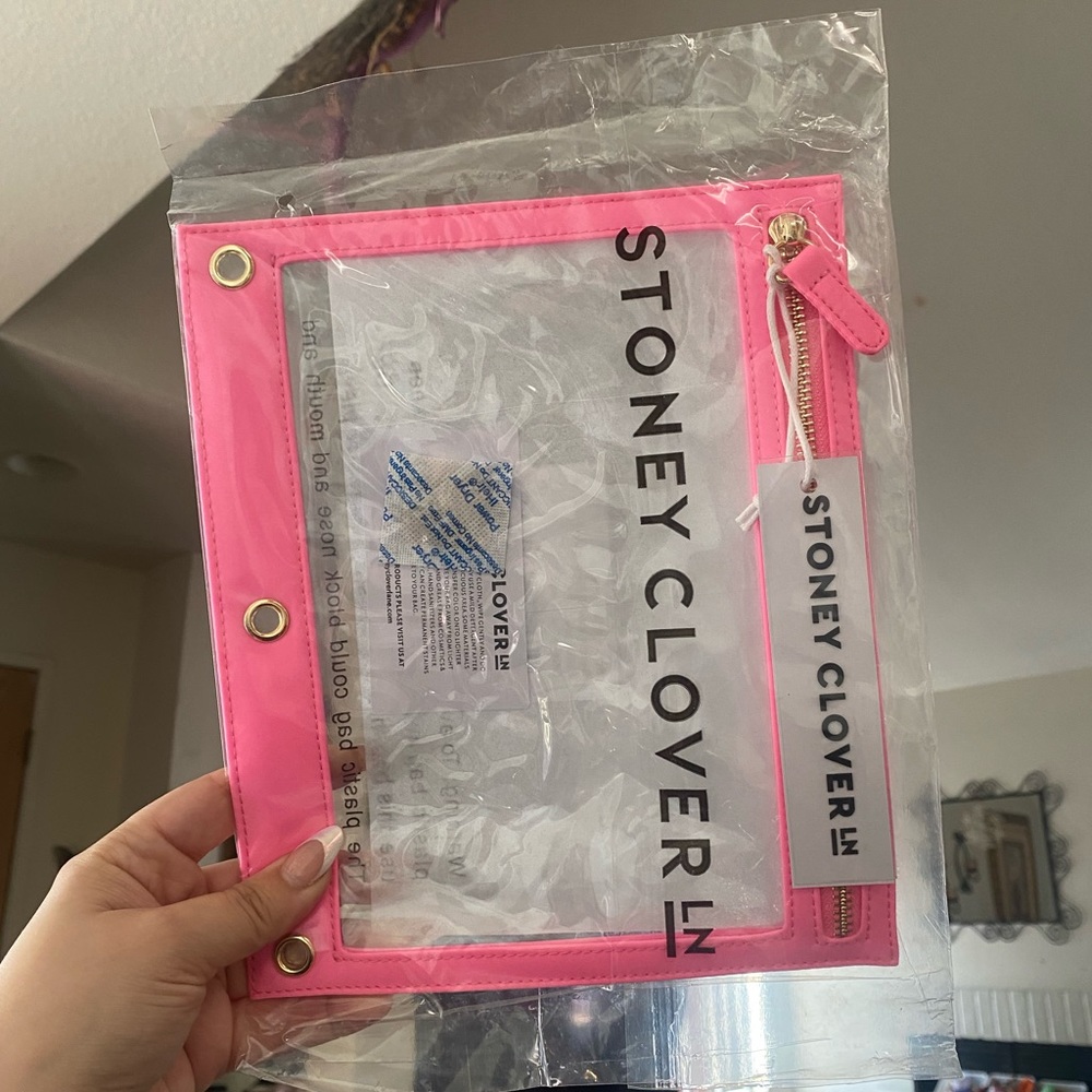 NWT Stoney Clover Lane Binder Insert Pencil Case